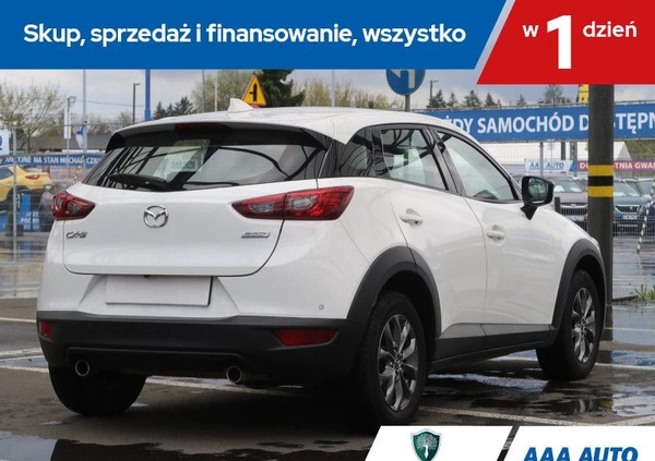 Mazda CX-3 cena 74000 przebieg: 86486, rok produkcji 2018 z Kruszwica małe 106